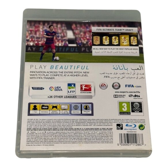 FIFA 16 PS3 Video Game Complete with Case and Manual Soccer Football EA Sports - Picture 10 of 10